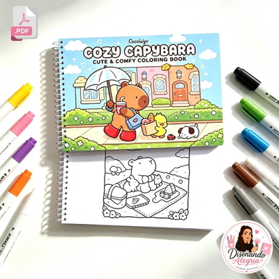  LIBRO COZY CAPIBARA