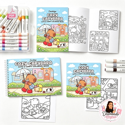 PACK MULTIFORMATO COZY CAPIBARA