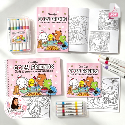 PACK MULTIFORMATO COZY FRIENDS