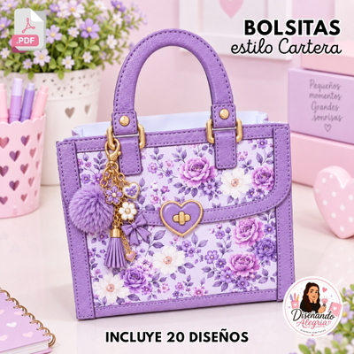 KIT BOLSITAS ESTILO CARTERITAS