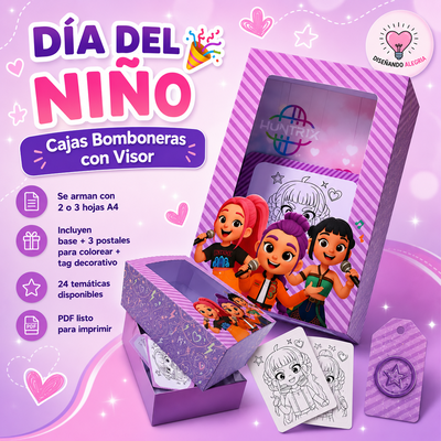 CAJAS DIA DEL NIÑO