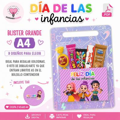 BLISTER GRANDE DIA DEL NIÑO 