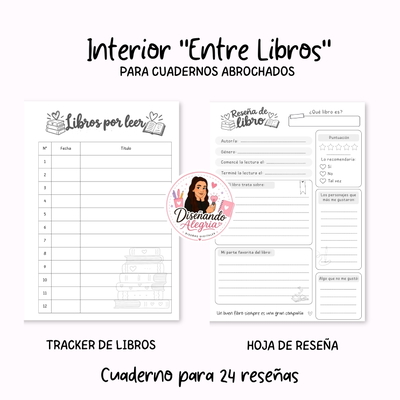 INTERIOR REGISTRO DE LECTURAS "ENTRE LIBROS"