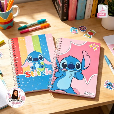 TAPAS CUADERNOS A5 STITCH