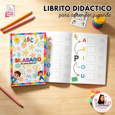 LIBRITO SILABARIO (SILABAS SIMPLES)