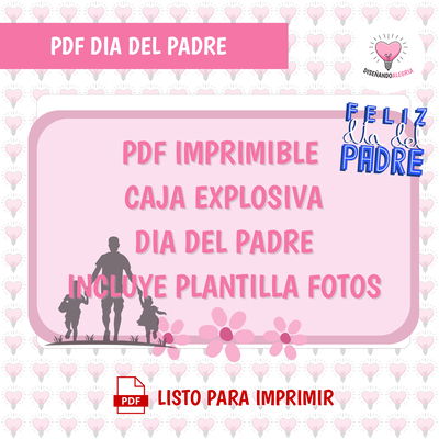 PDF Caja explosiva Dia del Padre