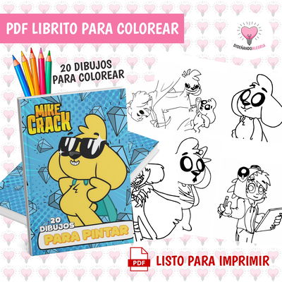 PDF LIBRO PARA COLOREAR MIKECRACK