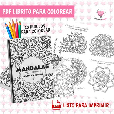PDF MANDALAS 1 PARA COLOREAR