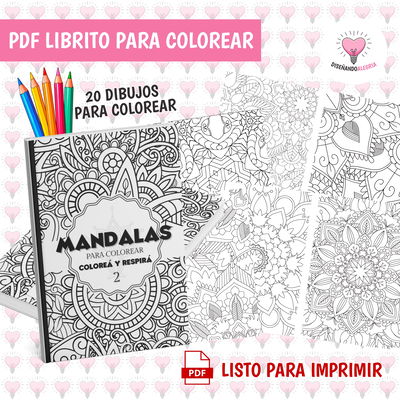 PDF MANDALAS 2 PARA COLOREAR
