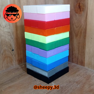 Yenga de colores