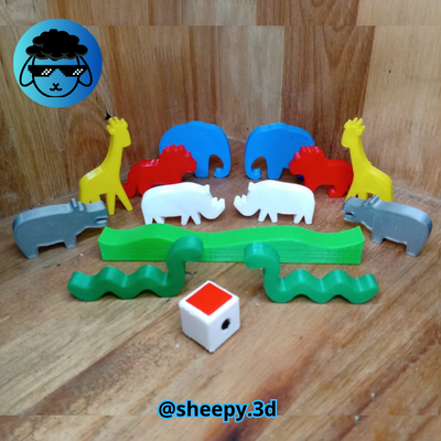Animales de la Jungla - Juego de equilibrio