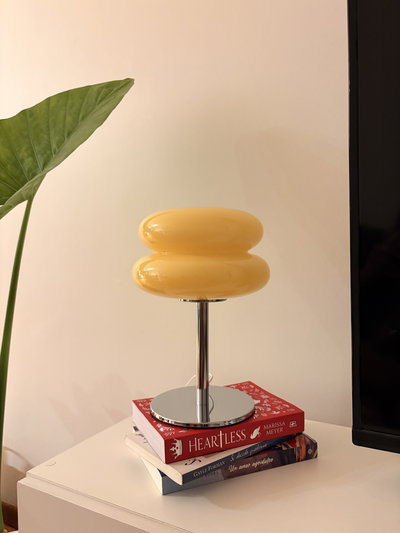 Lámpara Marshmallow Ámbar Cable USB C 