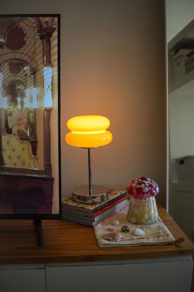 Lámpara Marshmallow Naranja Inalámbrica