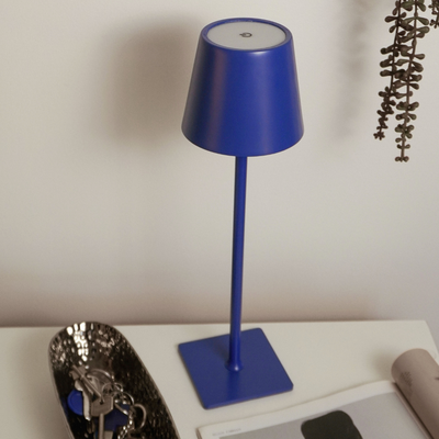 Lampara Led Tresa Inalámbica Usb-C Azul