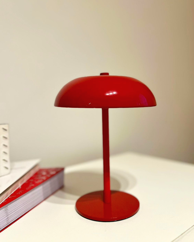 Lampara Velador Glimmering Tipo C Rojo