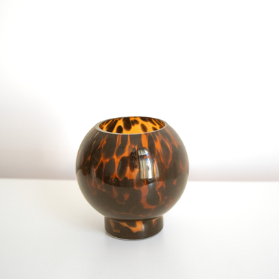 Jarron Circular Leopard 9x9
