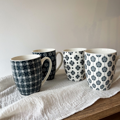 Taza Mug Porcelana 350ML Verde