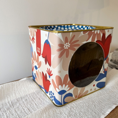 Latas con visor galletas