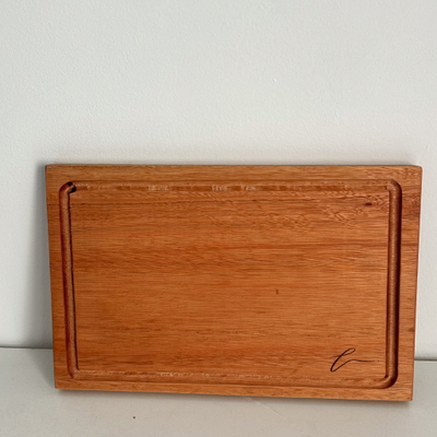 Plato asador Eucalipto saligna 30x19x2 cm