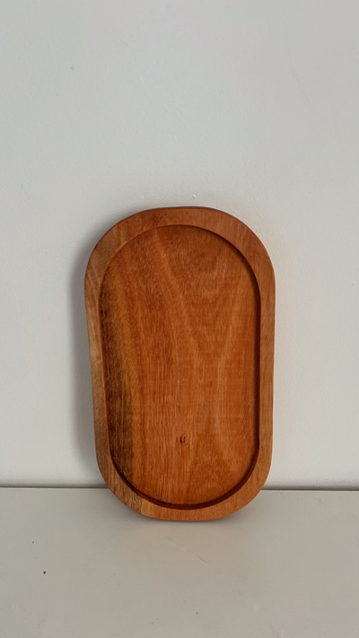 Tabla Ovalada Eucalipto 24cmx15cx2cm
