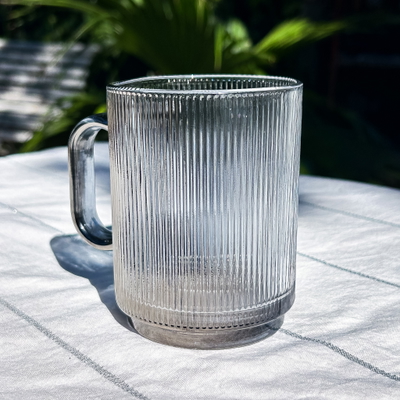 TAZA MUG FUME GRIS 390ML LINE SET