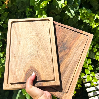 Tabla asado Guayubira 30x20x2 cm