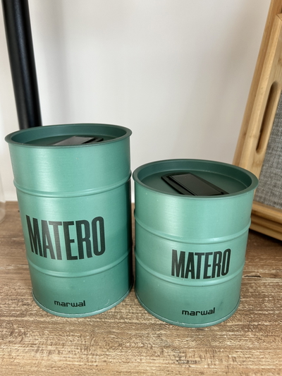 Set matero x2 latas verde