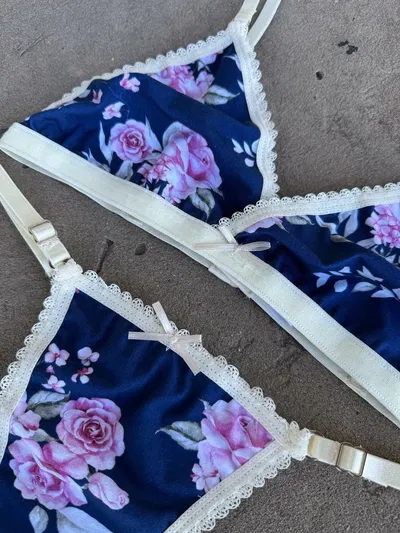CONJUNTO AMORE ALGODÓN FLORES