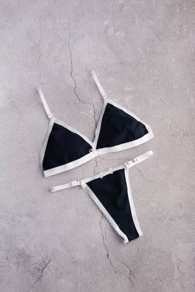 CONJUNTO AMORE AZUL Y BLANCO