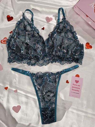 CONJUNTO CAPRI - Verde combinado