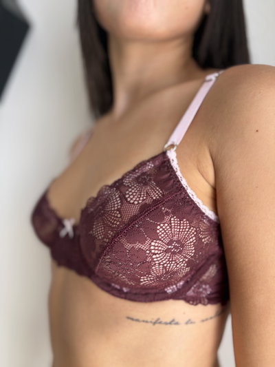 Conjunto Romance Chocolate 