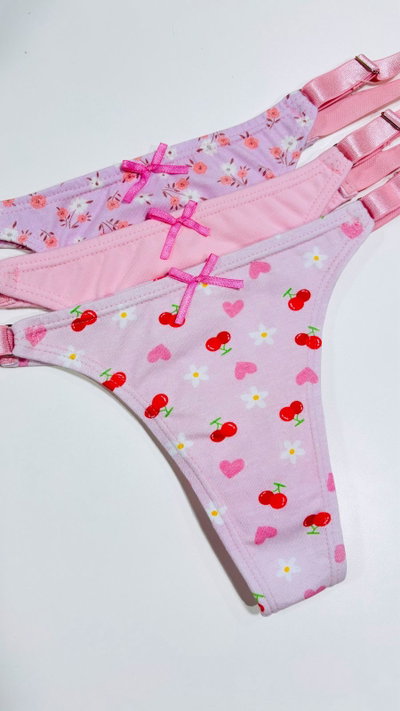 TRIPACK BARBI  ~ Algodón con lycra  (36 - 42 de jean)