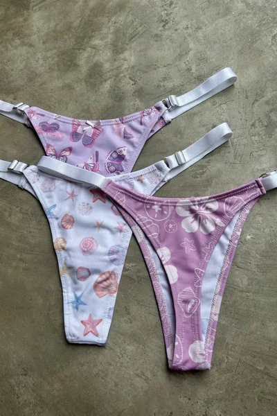 Tripack Luna ~ 100% Lycra Premium 