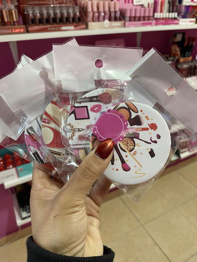 Espejito de cartera doble