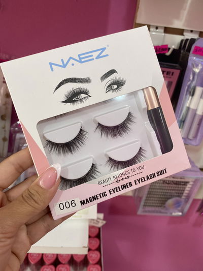 Pestañas MAGNÉTICAS NAEZ x 6 