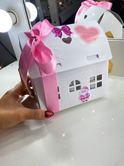 Calendario de Adviento 2025 Forma de Casita 