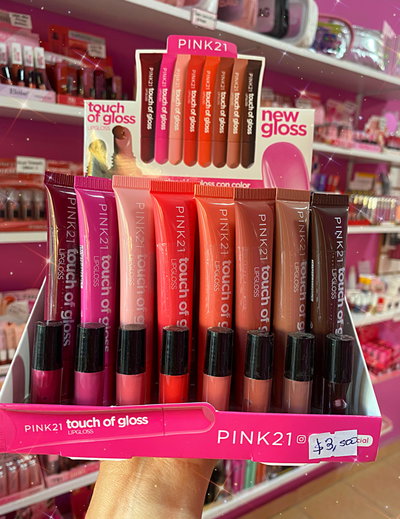 Gloss pink 21 con color 