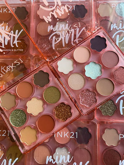 Paleta de sombras PINK 21 (alta pigmentación) 