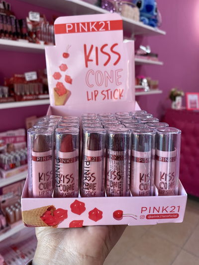 Labial matte en barra pink21