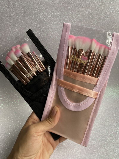 Set de 10 brochas en su estuche  
