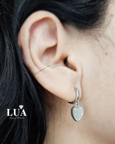 ARO PLATA 925-LUA ZIRCONIA
