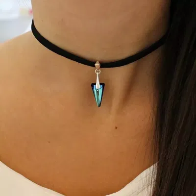 CHOKER SPIKE – Cristales de Austria y Plata 925
