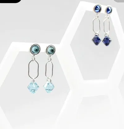 AROS LILITH – Plata 925 con Cristales Auténticos de Austria (Swarovski)
