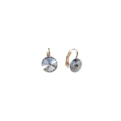 Aros Isabel Mini – Baño de oro con Cristales auténticos de Austria (Swarovski)