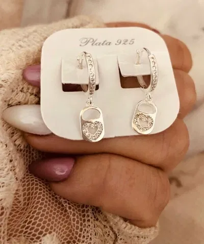 AROS PLATA 925-LUA ZIRCONIA COLLECTION