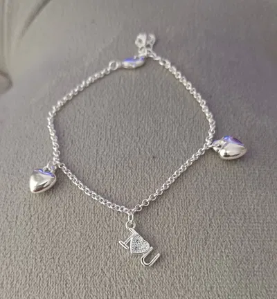 PULSERA PLATA 925-LUA ZIRCONIA ELEMENTS