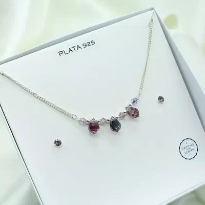 CONJUNTO LONDON-LUA SWAROSKI ELEMENTS