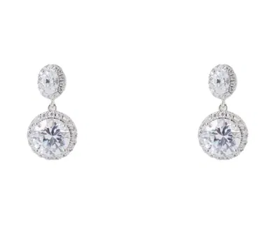 AROS COLGANTES PAVÉ – Plata 925 Rodinada con Zirconia | Lua Zirconia Collection