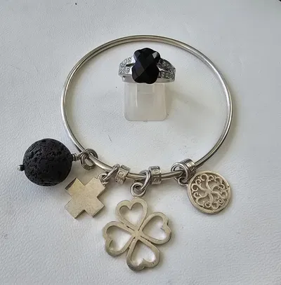 PULSERA ESCLAVA PLATA 925-LUA SILVER COLLECTION