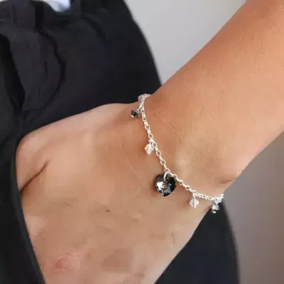 Pulsera de Plata 925 con Cristales Auténticos de Austria® (Swarovski)